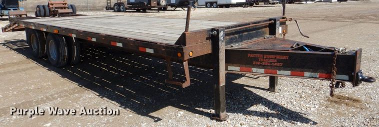 image for item DR4534 2007 T & B  equipment trailer