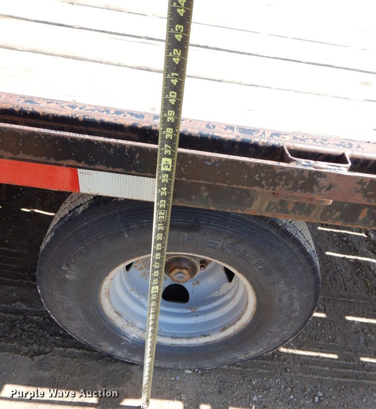 image for item DR4534 2007 T & B  equipment trailer