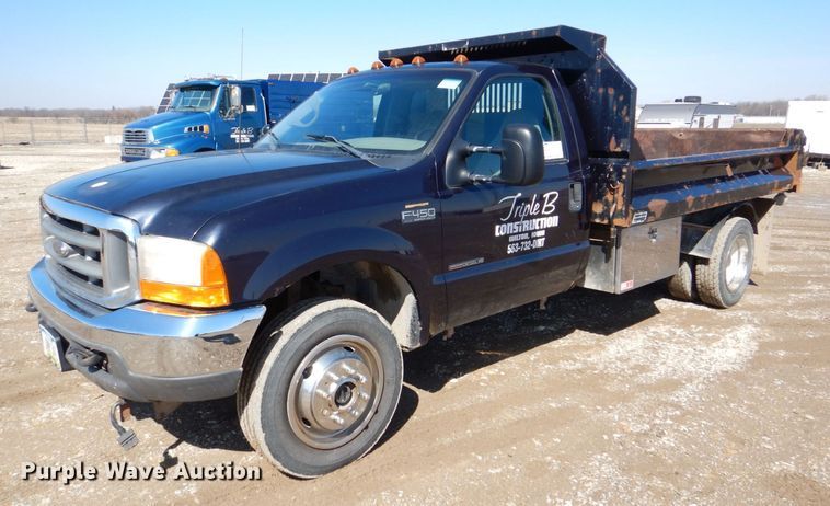 image for item DR4537 1999 Ford F450 Super Duty  dump truck