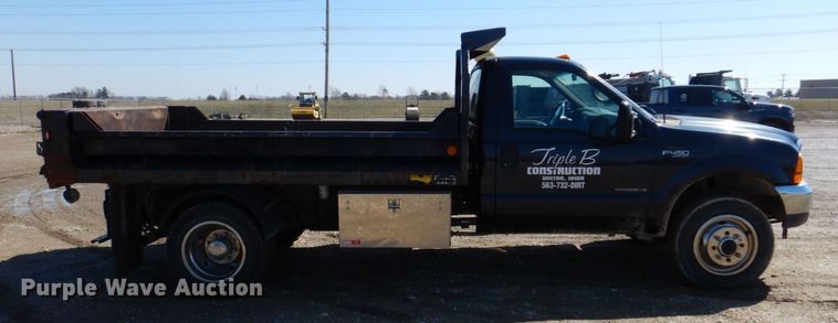 image for item DR4537 1999 Ford F450 Super Duty  dump truck