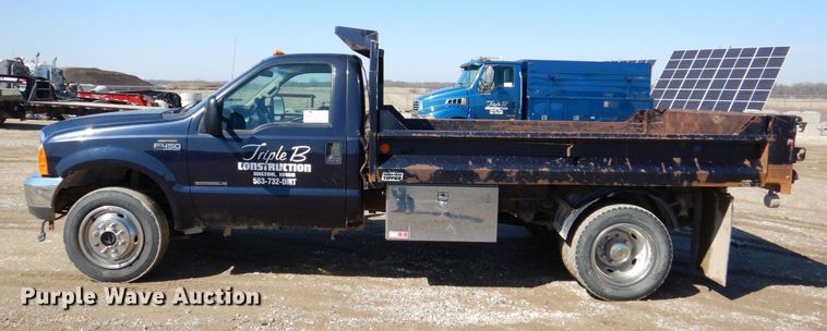 image for item DR4537 1999 Ford F450 Super Duty  dump truck
