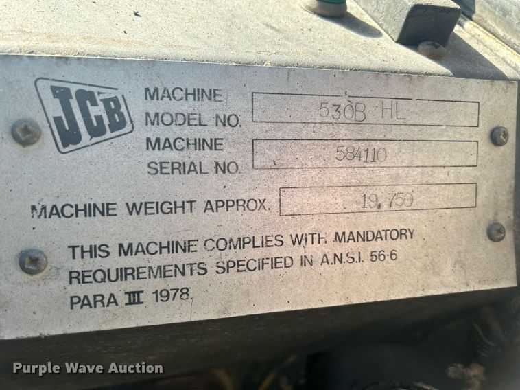 image for item DR4545 JCB 530BHL  telehandler