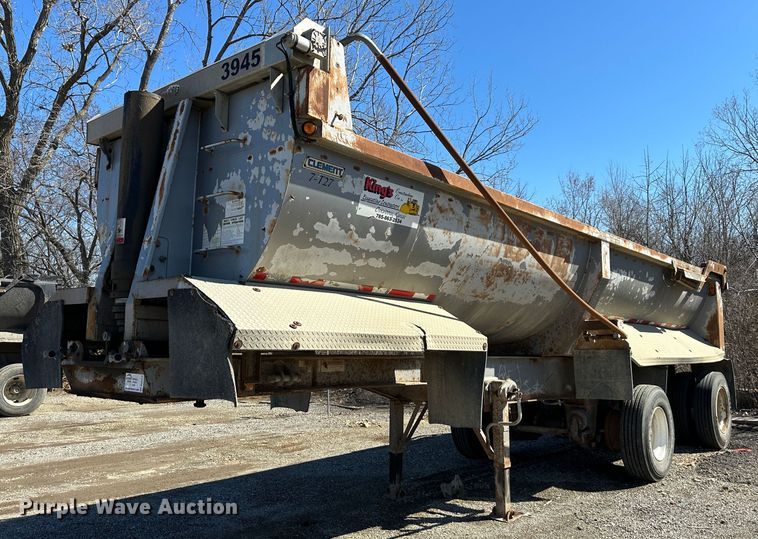 image for item DR5003 2003 Clement  end dump trailer