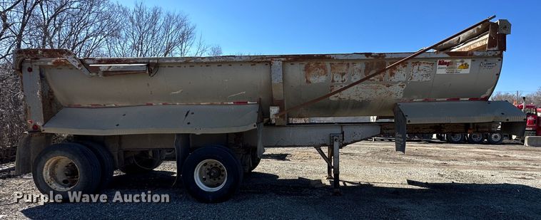 image for item DR5003 2003 Clement  end dump trailer
