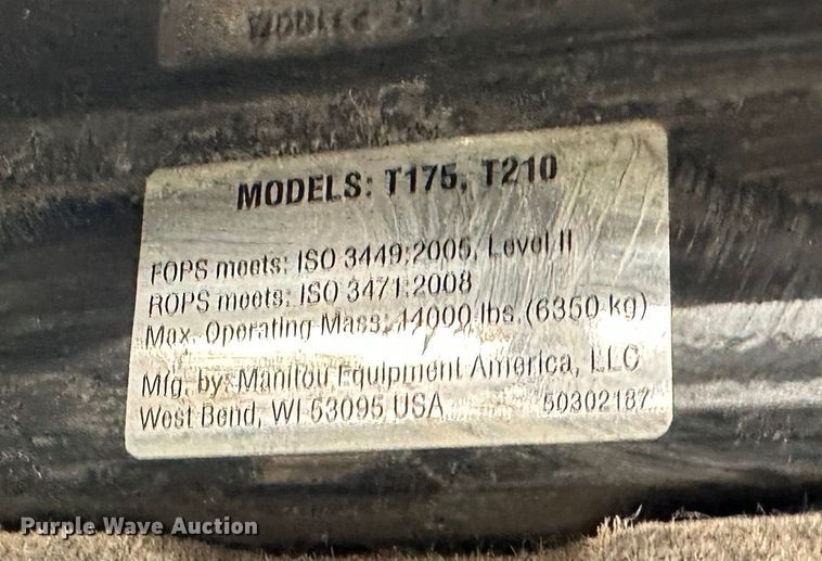 image for item DR5030 Yanmar T210  tracked skid steer loader