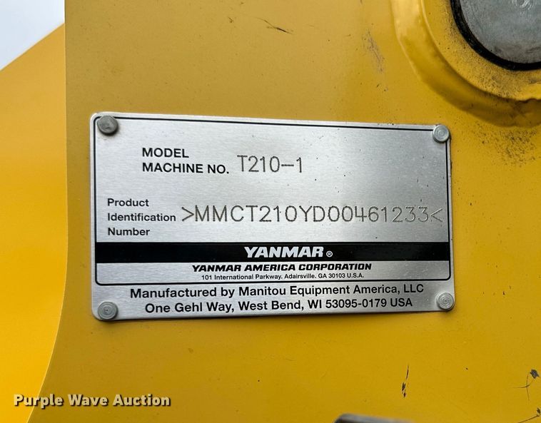 image for item DR5030 Yanmar T210  tracked skid steer loader
