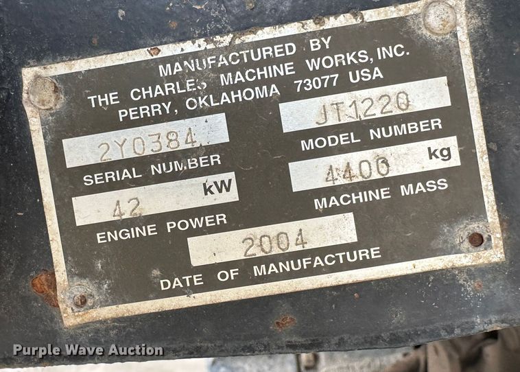 image for item DR5032 2004 Ditch Witch JT1220 Mach 1  directional boring unit