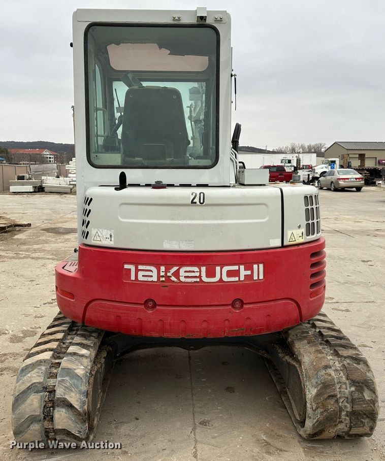 image for item DR5035 2007 Takeuchi TB153FR  mini excavator
