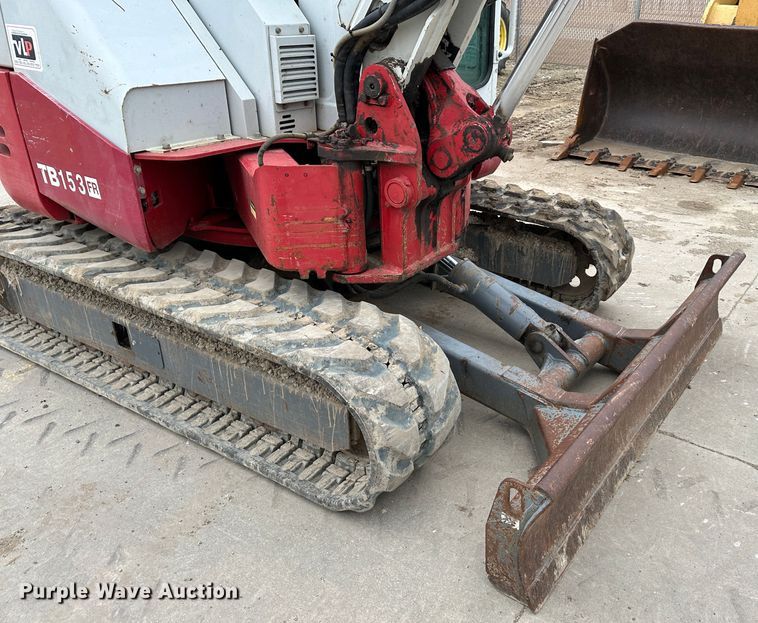 image for item DR5035 2007 Takeuchi TB153FR  mini excavator