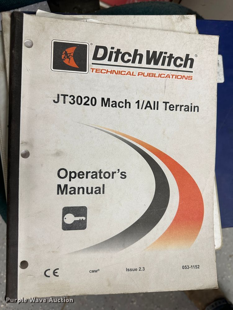 image for item DR5037 2008 Ditch Witch JT3020  directional boring unit