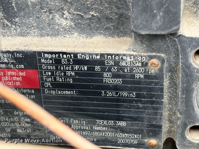 image for item DR5038 2008 Ditch Witch JT2020 Mach 1  directional boring unit