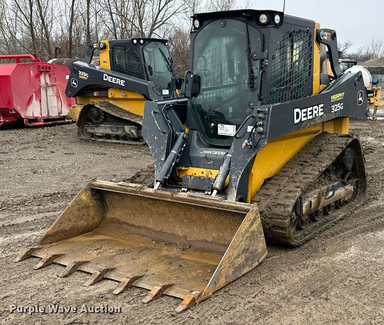 image for item DR5059 2019 John Deere 325G  tracked skid steer loader
