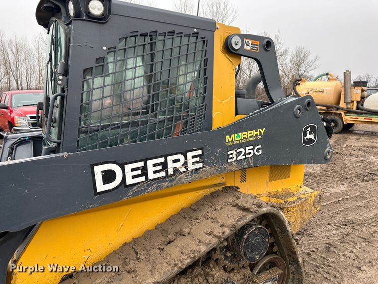 image for item DR5059 2019 John Deere 325G  tracked skid steer loader
