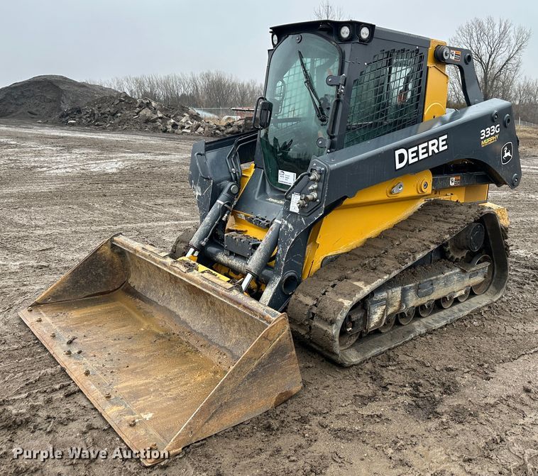 image for item DR5060 2019 John Deere 333G  tracked skid steer loader