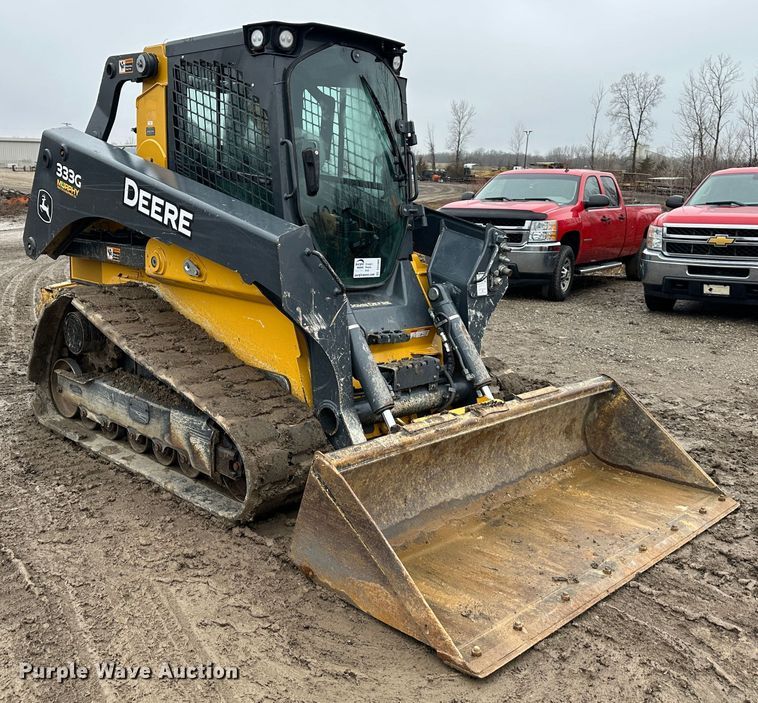 image for item DR5060 2019 John Deere 333G  tracked skid steer loader