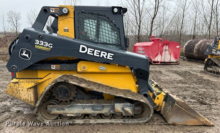 image for item DR5060 2019 John Deere 333G  tracked skid steer loader