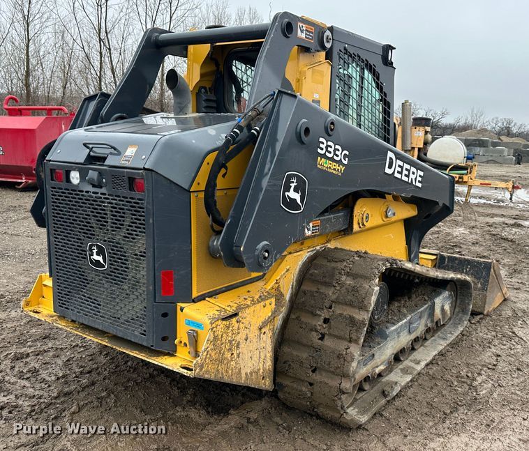 image for item DR5060 2019 John Deere 333G  tracked skid steer loader