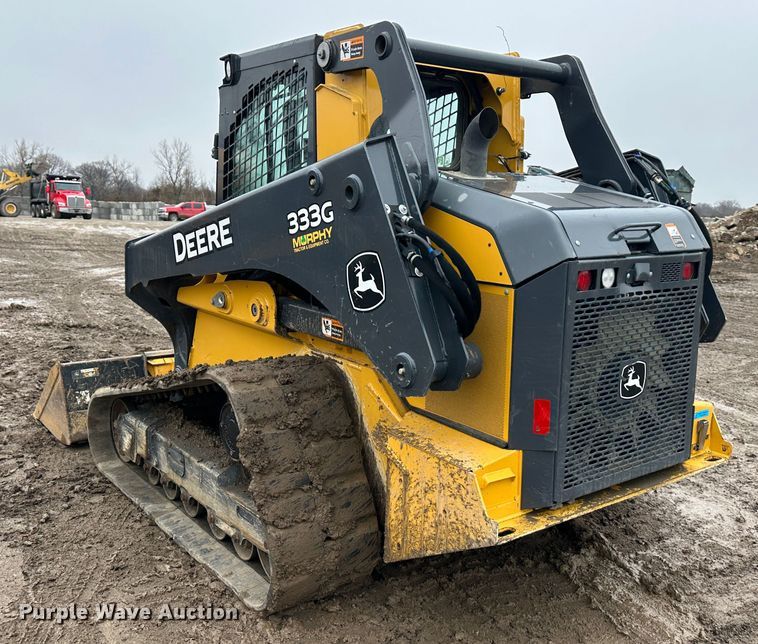 image for item DR5060 2019 John Deere 333G  tracked skid steer loader
