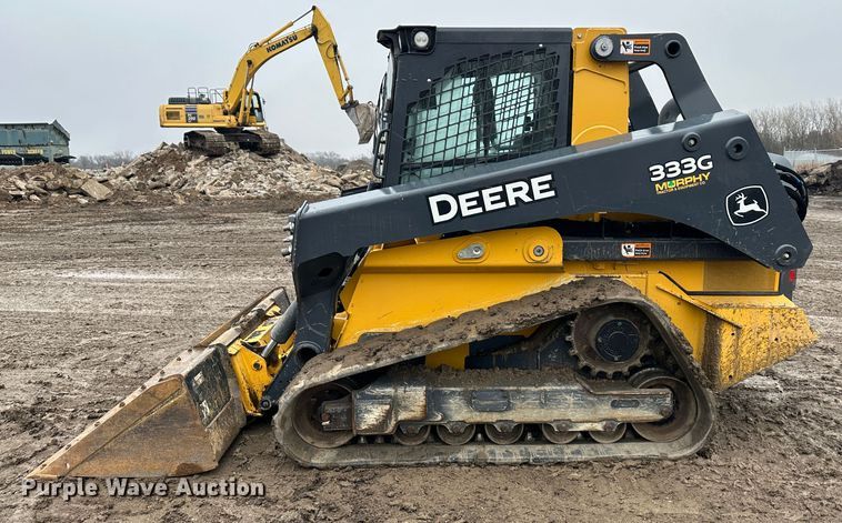 image for item DR5060 2019 John Deere 333G  tracked skid steer loader