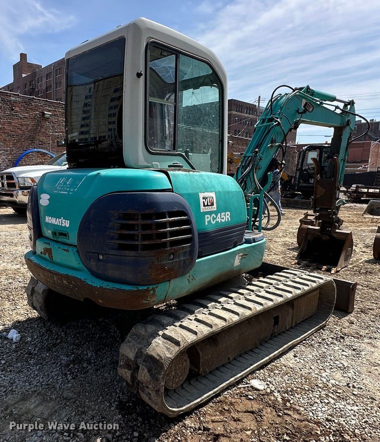 image for item DR5116 Komatsu PC45R-8  mini excavator