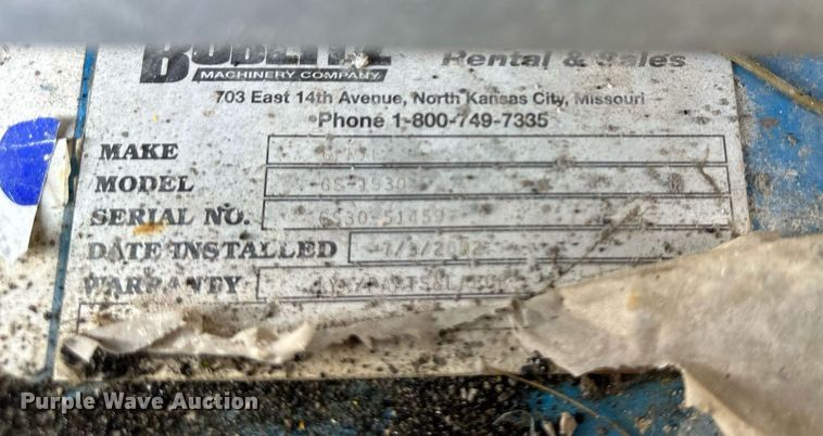 image for item DR5132 Genie GS-1930  scissor lift