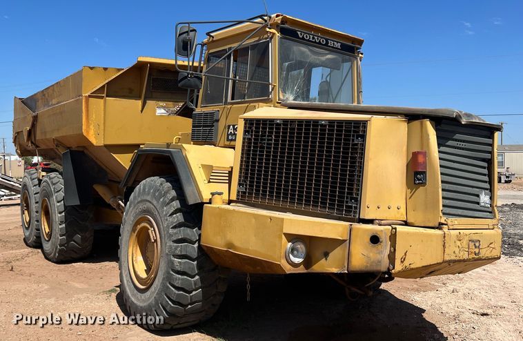 image for item DR5541 1989 Volvo A35  haul truck