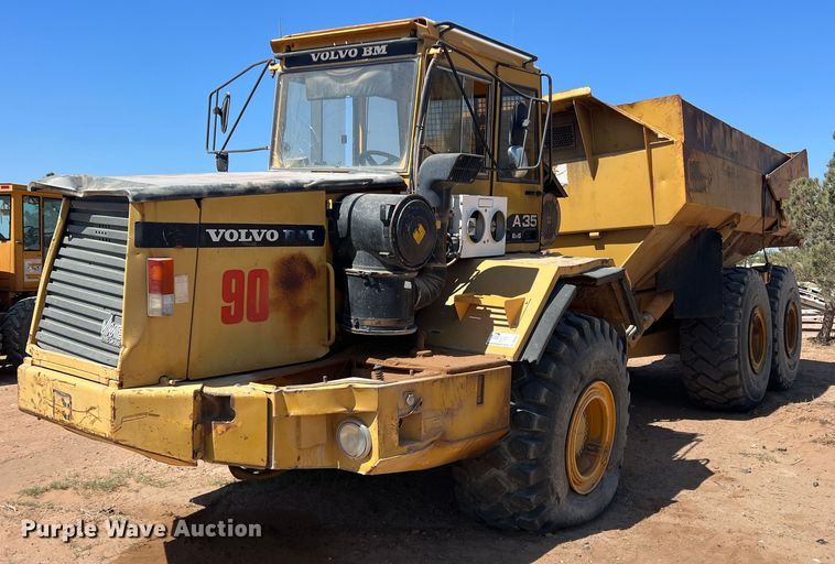 image for item DR5541 1989 Volvo A35  haul truck