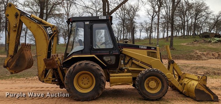 image for item DR6847 1995 Caterpillar 416B  backhoe