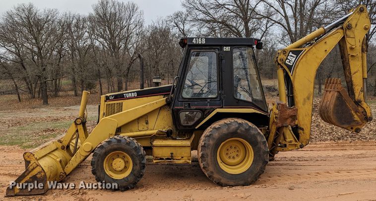 image for item DR6847 1995 Caterpillar 416B  backhoe