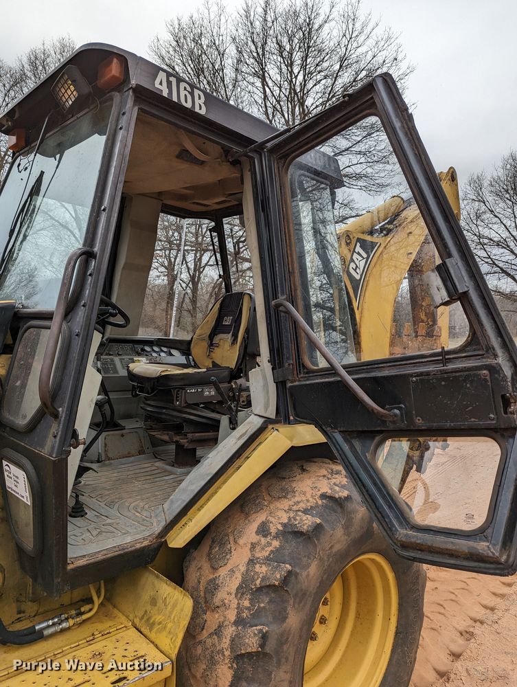 image for item DR6847 1995 Caterpillar 416B  backhoe