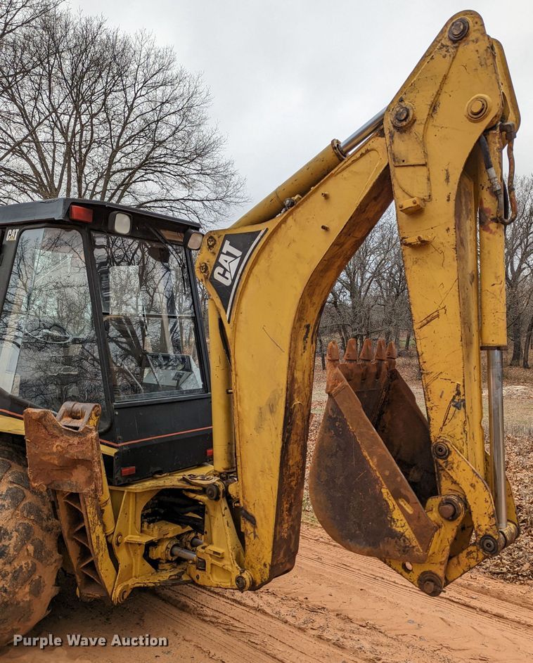 image for item DR6847 1995 Caterpillar 416B  backhoe