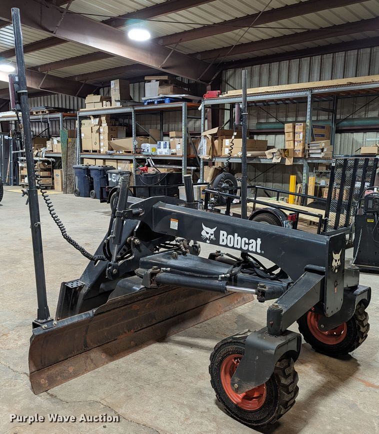 image for item DR6894 2014 Bobcat Grader 108  skid steer grader