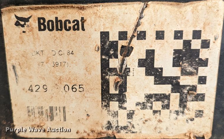 image for item DR6895 Bobcat 84 HD C/I  skid steer bucket