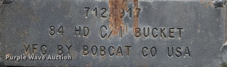 image for item DR6895 Bobcat 84 HD C/I  skid steer bucket