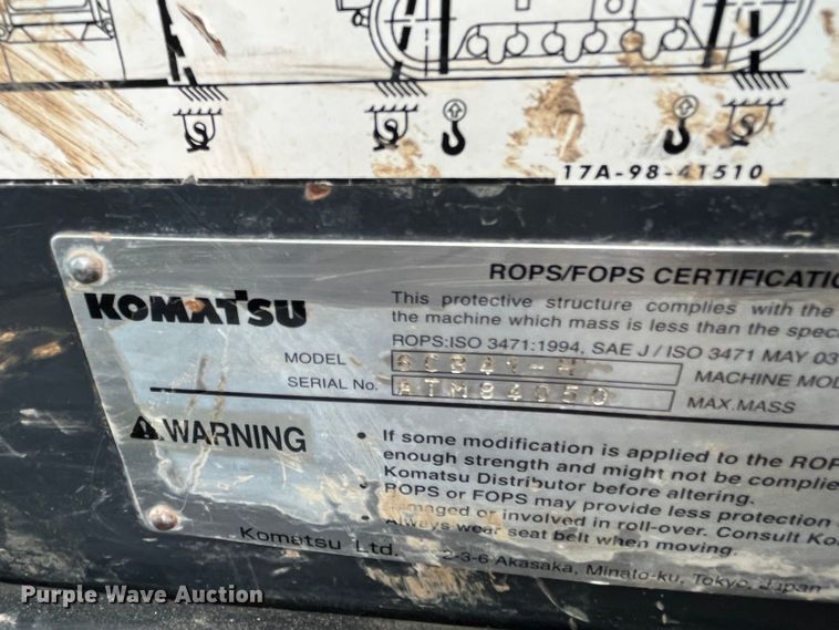 image for item DS1789 2008 Komatsu D51EX-22  dozer
