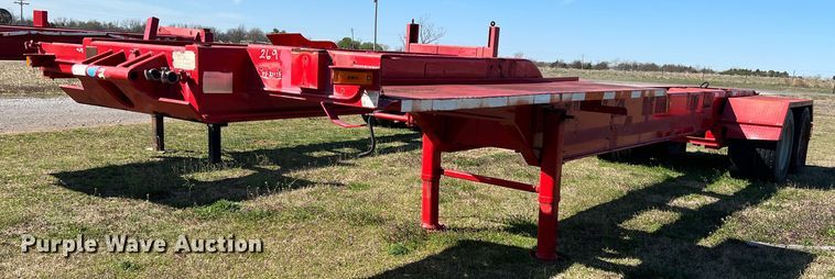 image for item DS2848 1998 Custom  oilfield trailer