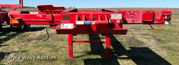 image for item DS2848 1998 Custom  oilfield trailer