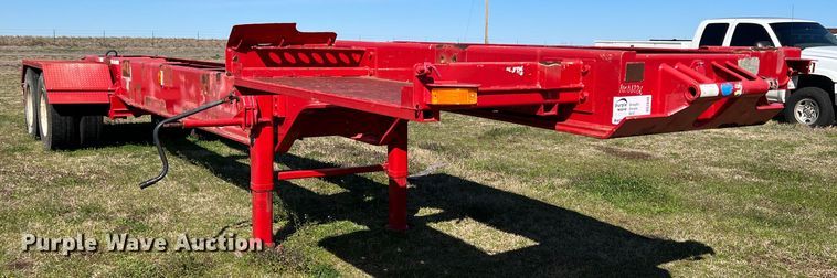 image for item DS2848 1998 Custom  oilfield trailer