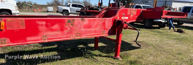 image for item DS2848 1998 Custom  oilfield trailer