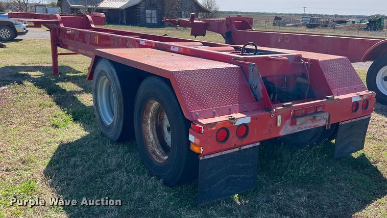 image for item DS2848 1998 Custom  oilfield trailer