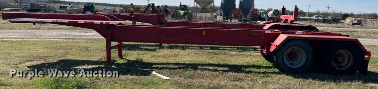 image for item DS2848 1998 Custom  oilfield trailer