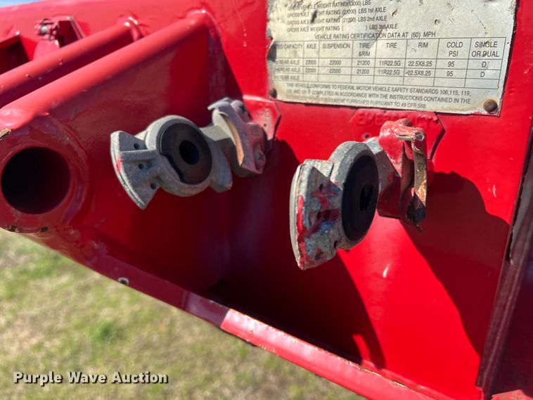 image for item DS2848 1998 Custom  oilfield trailer