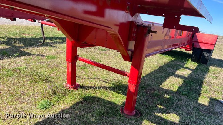 image for item DS2848 1998 Custom  oilfield trailer