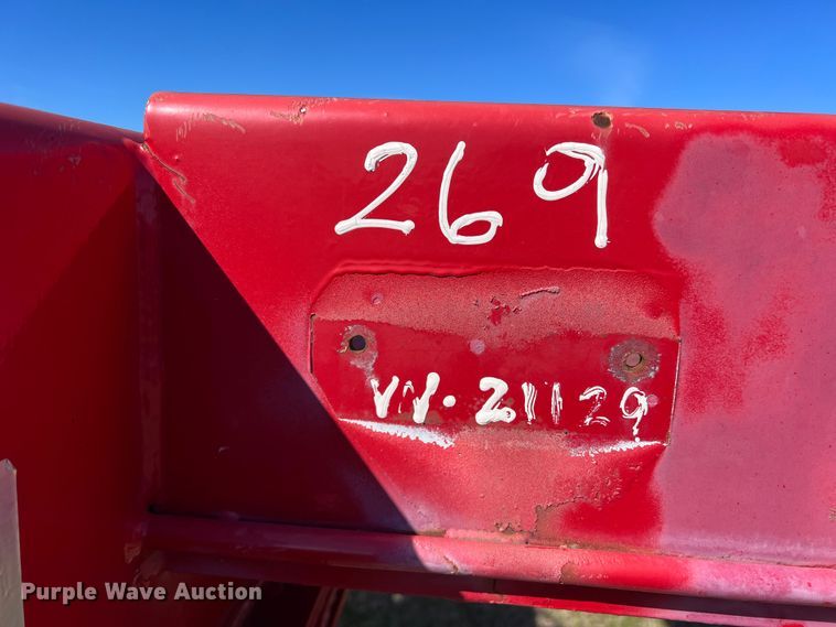 image for item DS2848 1998 Custom  oilfield trailer