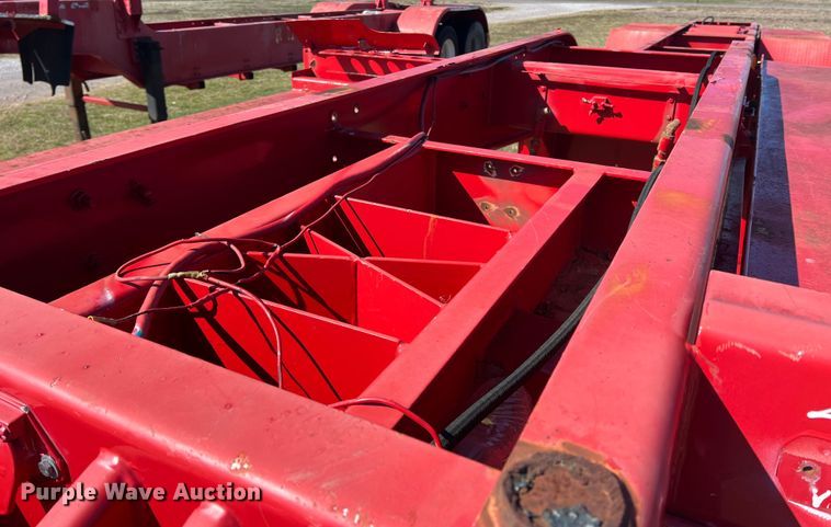 image for item DS2848 1998 Custom  oilfield trailer