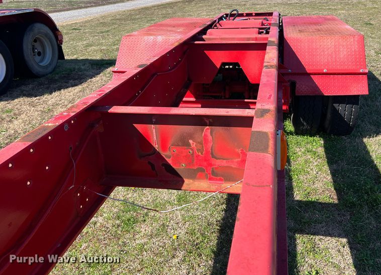 image for item DS2848 1998 Custom  oilfield trailer