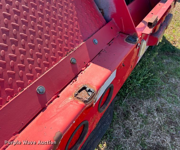 image for item DS2848 1998 Custom  oilfield trailer