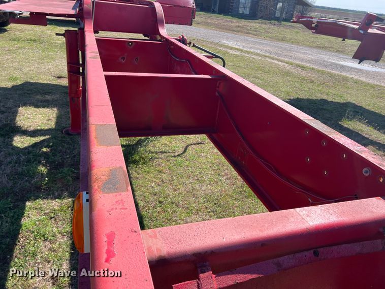 image for item DS2848 1998 Custom  oilfield trailer