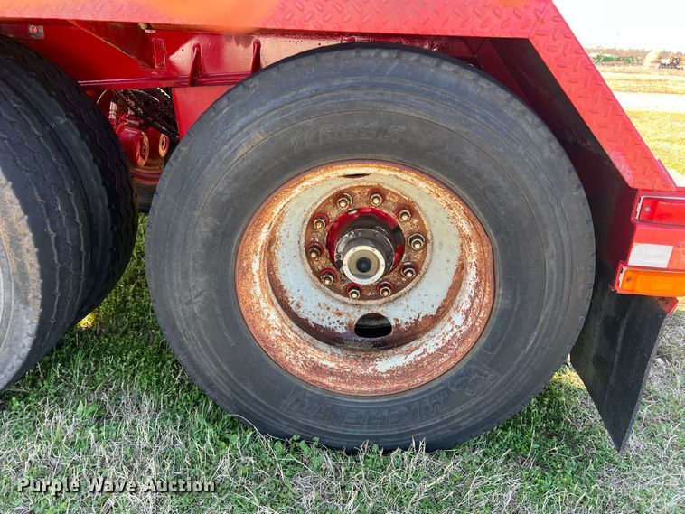 image for item DS2848 1998 Custom  oilfield trailer