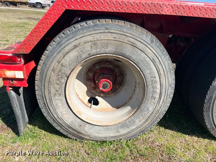 image for item DS2848 1998 Custom  oilfield trailer